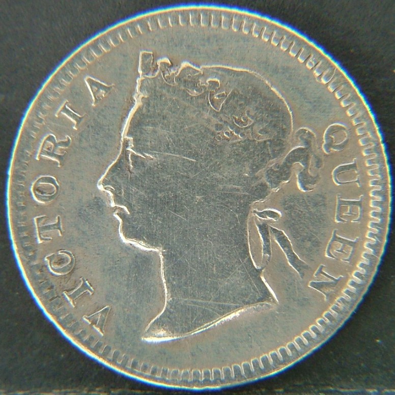 Front side of 🇭🇰 HONG KONG – Coins of the Crown Colony (1863–1997) 5 Cents 1901 coin