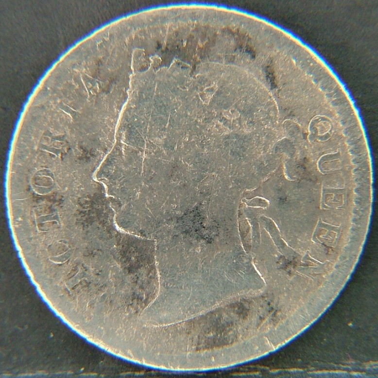 Front side of 🇭🇰 HONG KONG – Coins of the Crown Colony (1863–1997) 5 Cents 1895 coin