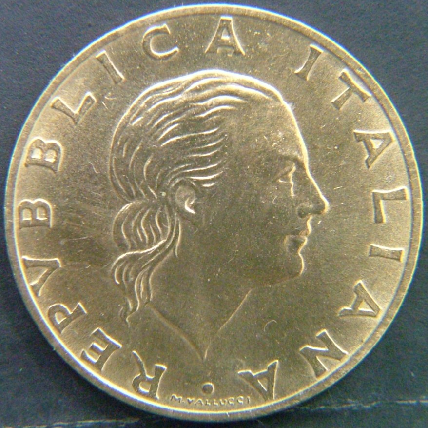 Back side of 🇮🇹 ITALY – Lira of Kings and Republic 200 Lire 1988 coin