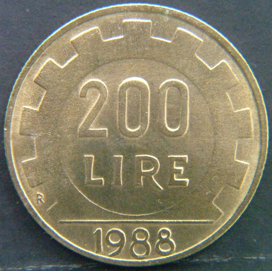 Additional view 2 of 🇮🇹 ITALY – Lira of Kings and Republic 200 Lire 1988 coin