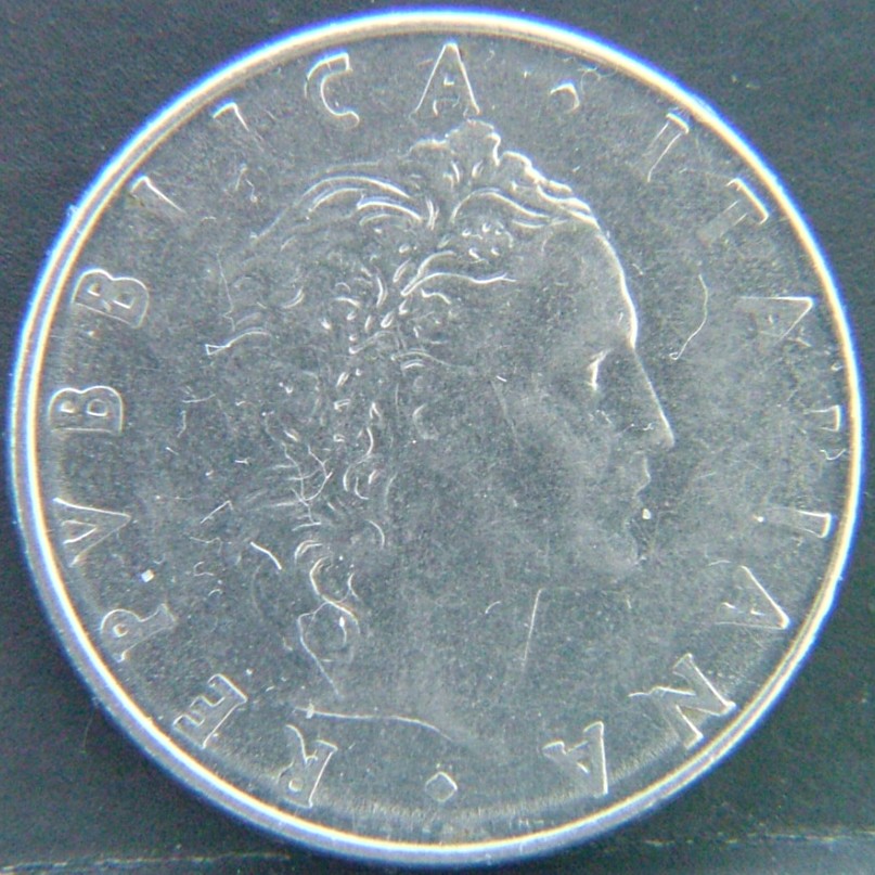Front side of 🇮🇹 ITALY – Lira of Kings and Republic 50 Lire 1979 coin