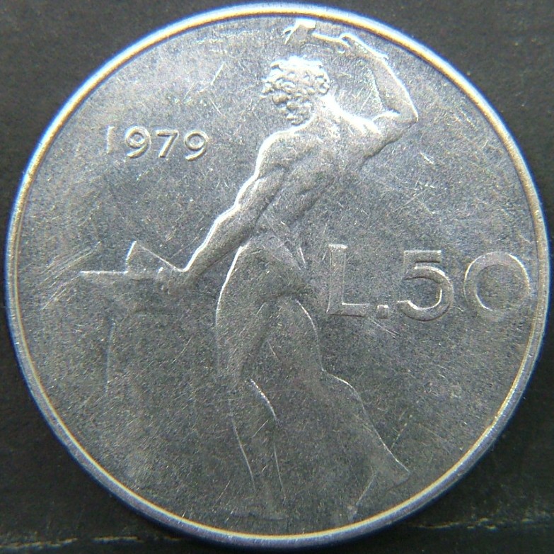 Additional view 2 of 🇮🇹 ITALY – Lira of Kings and Republic 50 Lire 1979 coin