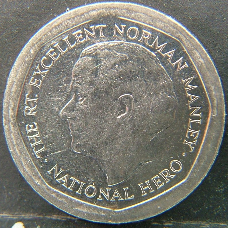 Back side of 🇯🇲 Jamaica – Coins and Commemorative Issues 5 Dollars  1996 object