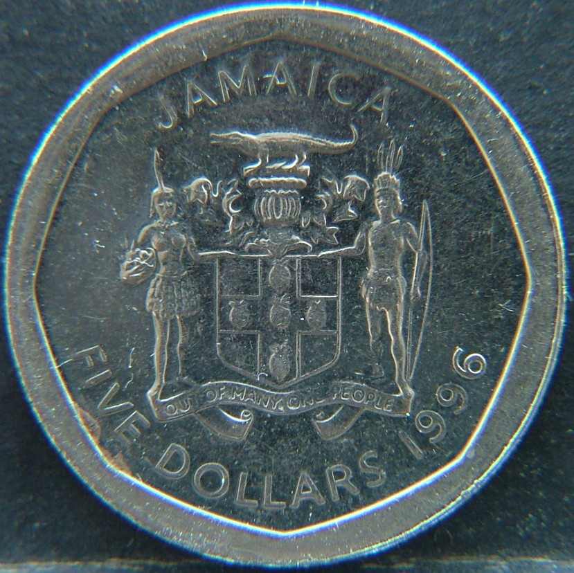Additional view 1 of 🇯🇲 Jamaica – Coins and Commemorative Issues 5 Dollars  1996 object