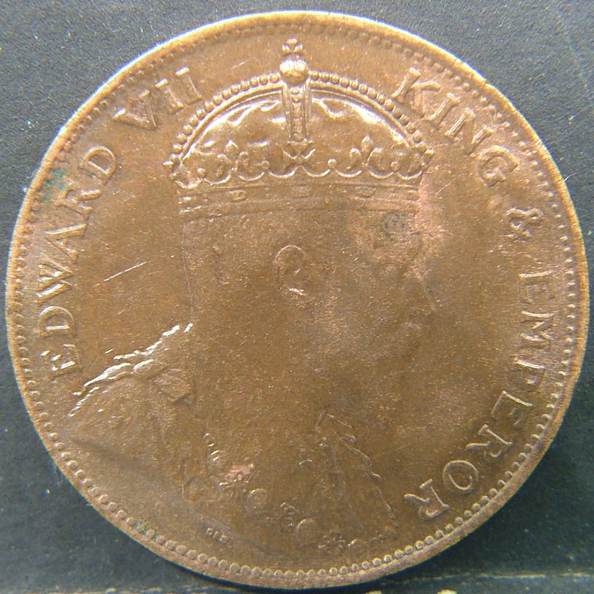 Back side of 🇯🇪 JERSEY – Crown Dependency Numismatics 1/24 Shilling 1909 coin