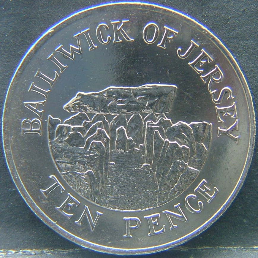 Additional view 1 of 🇯🇪 JERSEY – Crown Dependency Numismatics 10 Pence 1988 coin