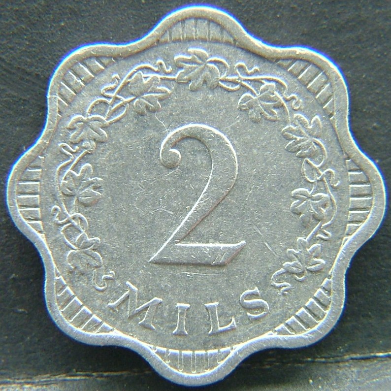 Additional view 1 of 🇲🇹 MALTA – Island Coins in the Mediterranean 2 Mils 1972 coin