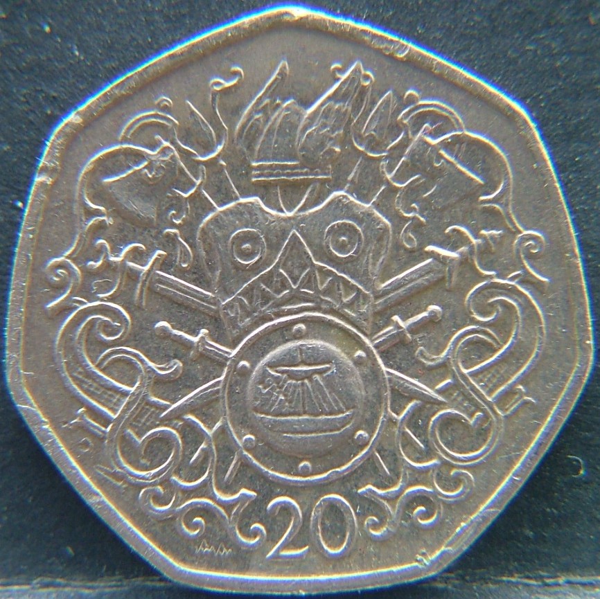 Additional view 1 of 🇮🇲 Isle of Man – National Coinage 20 Pence  1983 object