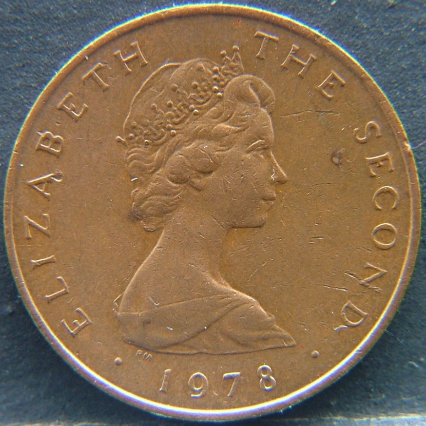 Front side of 🏴 ISLE OF MAN – Manx Coins and Folklore 1 Penny 1978 coin