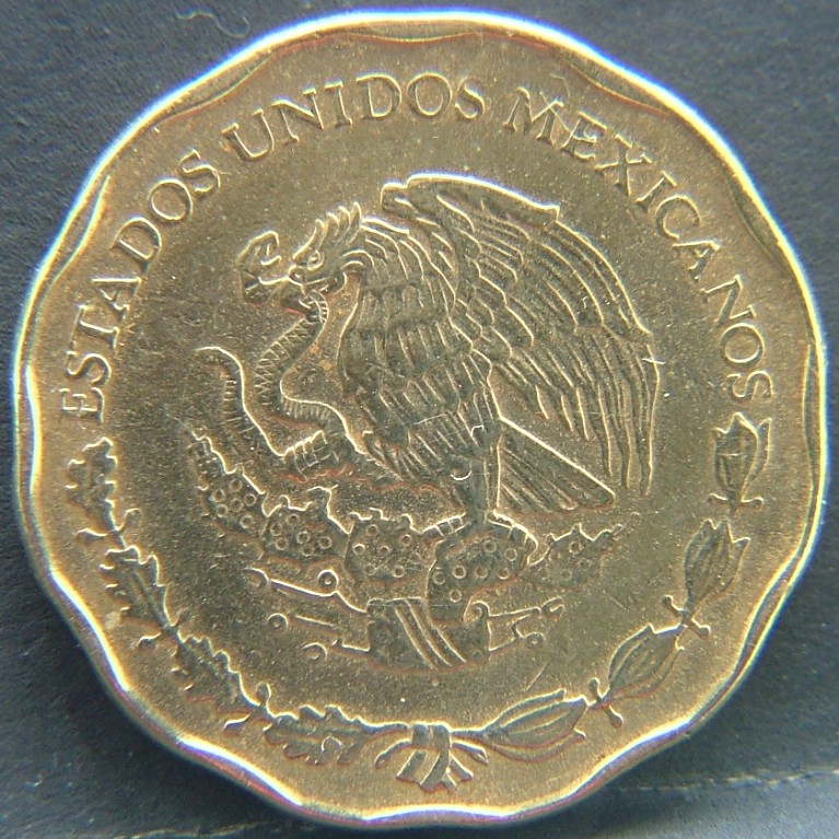 Front side of 🇲🇽 MEXICO – From Aztec Heritage to Modern Pesos 50 Centavos 1995 coin