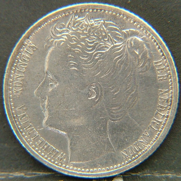 Back side of 🇳🇱 NETHERLANDS – Dutch Coin Tradition 10 Cents 1903 coin