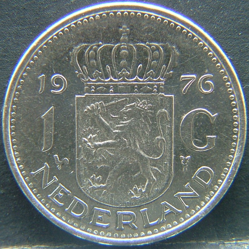 Additional view 1 of 🇳🇱 NETHERLANDS – Dutch Coin Tradition 1 Gulden 1976 coin
