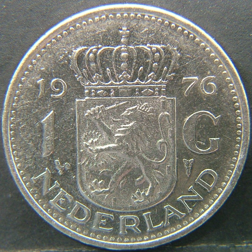Additional view 2 of 🇳🇱 NETHERLANDS – Dutch Coin Tradition 1 Gulden 1976 coin