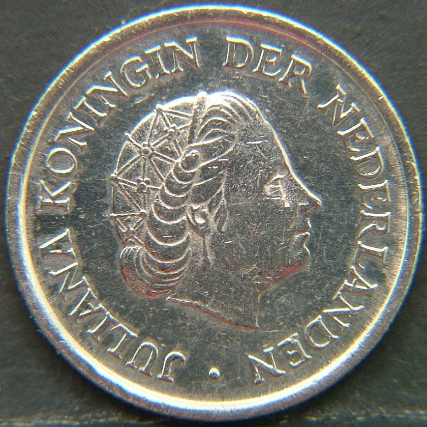 Back side of 🇳🇱 NETHERLANDS – Dutch Coin Tradition 25 Cent 1980 coin
