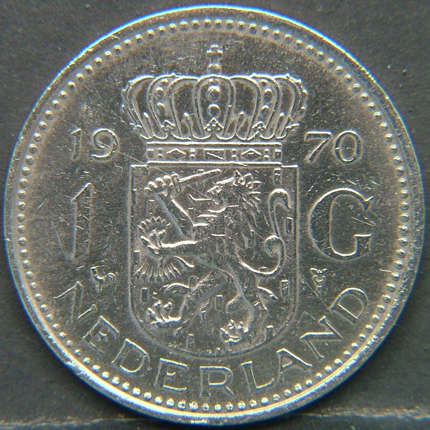 Additional view 2 of 🇳🇱 NETHERLANDS – Dutch Coin Tradition 1 Gulden 1970 coin