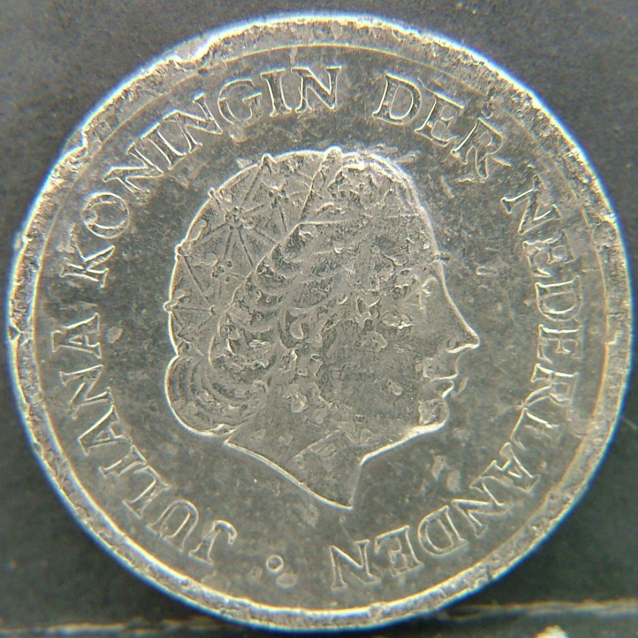 Back side of 🇳🇱 NETHERLANDS – Dutch Coin Tradition 25 Cent 1980 coin