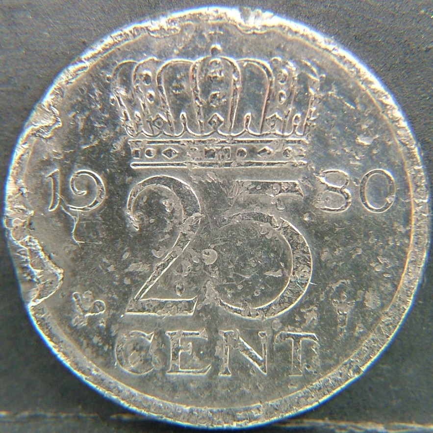 Additional view 2 of 🇳🇱 NETHERLANDS – Dutch Coin Tradition 25 Cent 1980 coin
