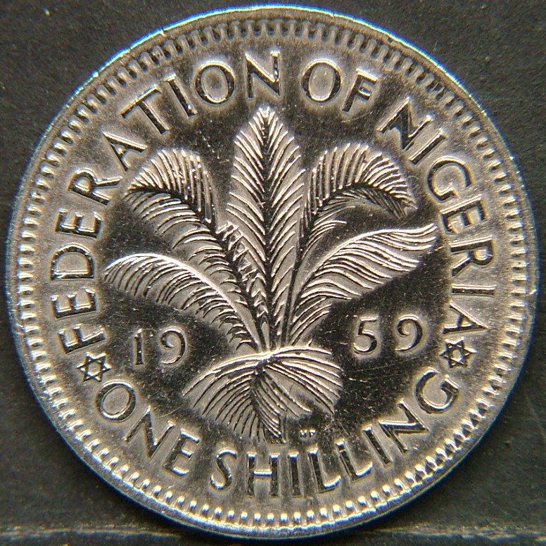 Additional view 2 of 🇳🇬 NIGERIA 1 Shilling  1959 object