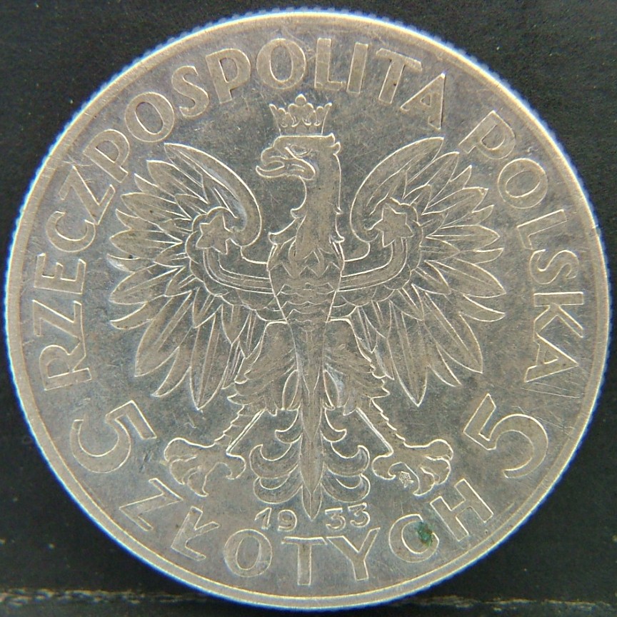 Additional view 2 of 🇵🇱 POLAND – Zloty of Resistance and Rebirth 5 Zlotych 1933 coin