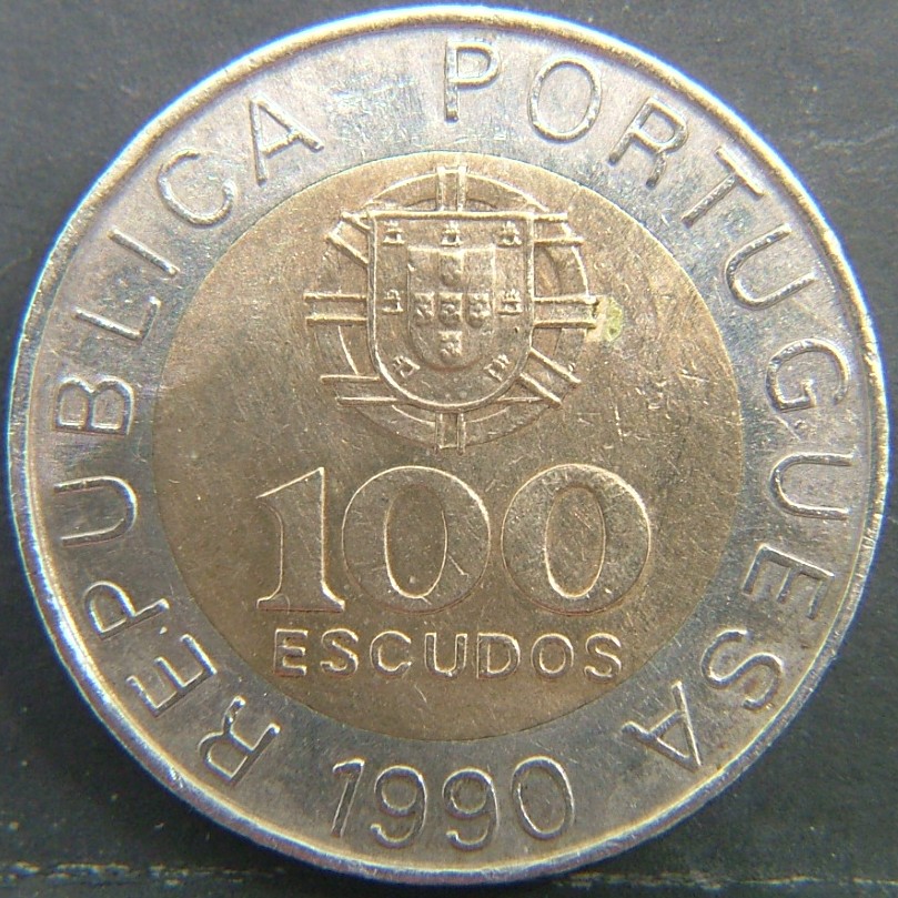 Additional view 2 of 🇵🇹 PORTUGAL – From Escudo to Euro 100 Escudo 1990 coin