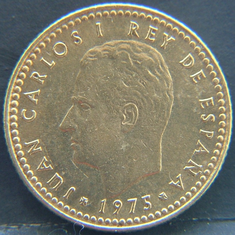 Front side of 🇪🇸 SPAIN – From Peseta to Euro Peseta "78" 1975 coin