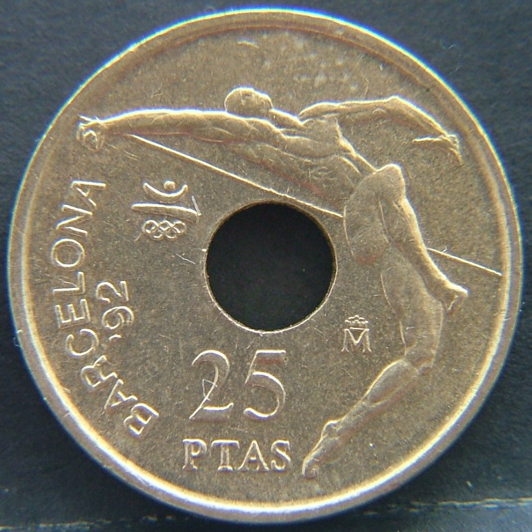 Additional view 1 of 🇪🇸 SPAIN – From Peseta to Euro 25 Pesetas 1991 coin