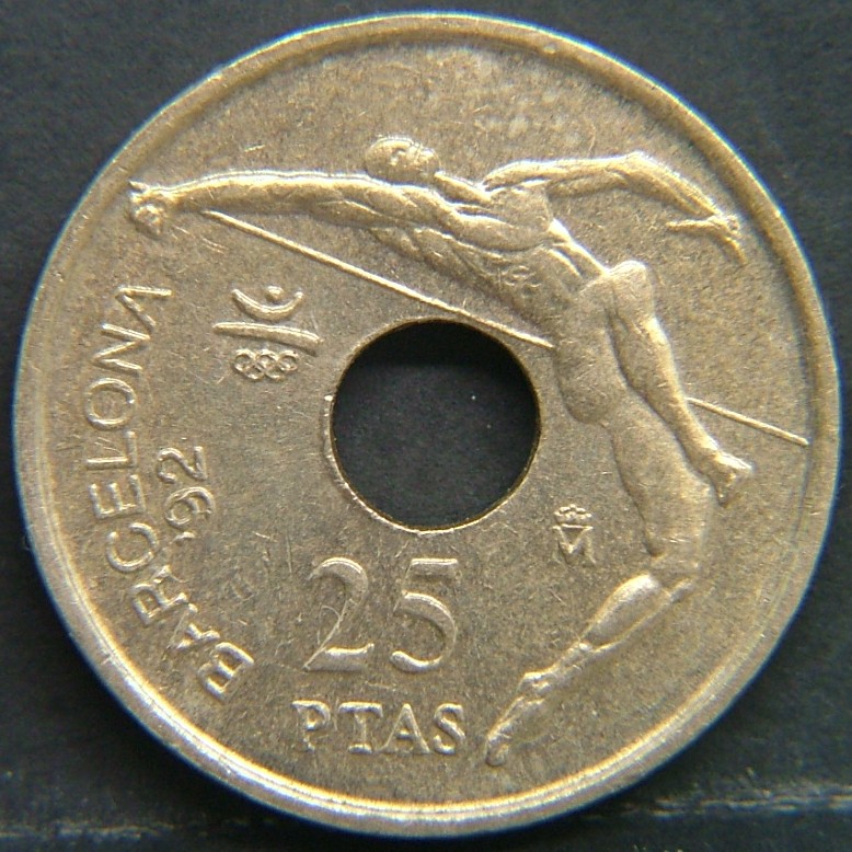 Additional view 2 of 🇪🇸 SPAIN – From Peseta to Euro 25 Pesetas 1991 coin