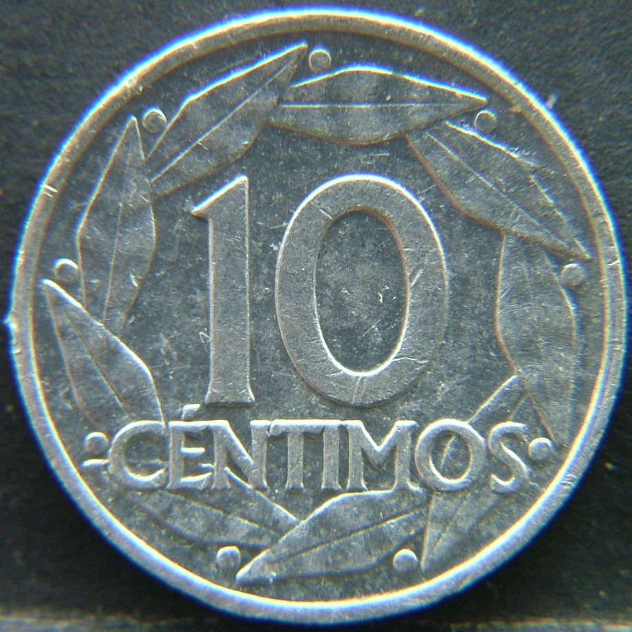 Additional view 1 of 🇪🇸 SPAIN – From Peseta to Euro 10 Centimos 1959 coin
