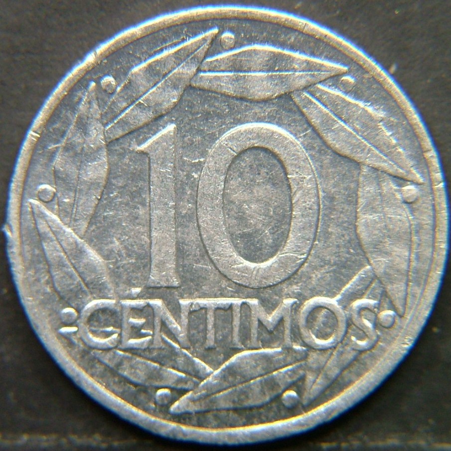 Additional view 2 of 🇪🇸 SPAIN – From Peseta to Euro 10 Centimos 1959 coin