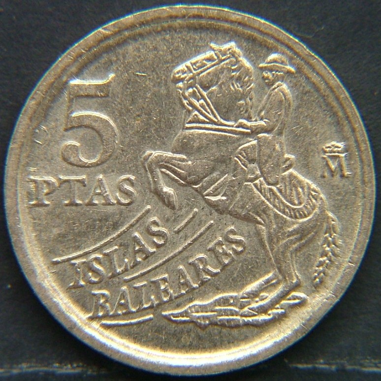 Additional view 1 of 🇪🇸 SPAIN – From Peseta to Euro 5 Pesetas 1997 coin