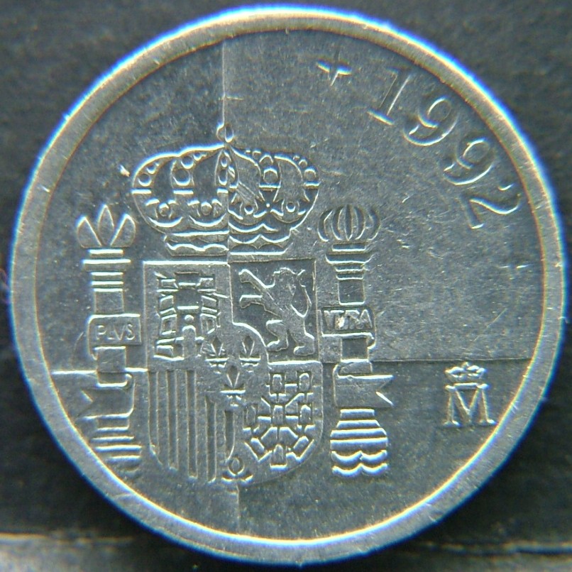 Additional view 1 of 🇪🇸 SPAIN – From Peseta to Euro 1 Peseta 1992 coin