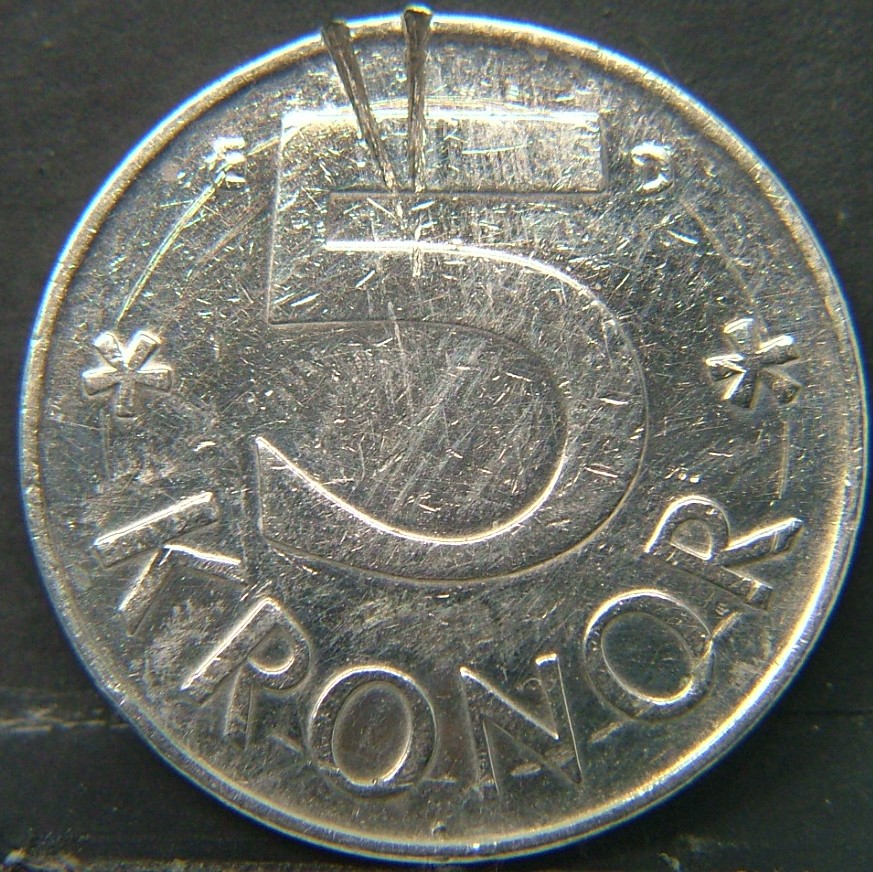 Additional view 2 of 🇸🇪 SWEDEN – Nordic Numismatic Legacy 5 Kronor 1990 coin
