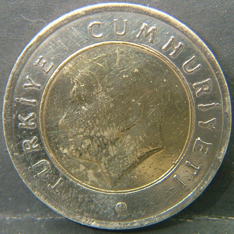 Back side of 🇹🇷 TURKEY – Ottoman Echoes in Modern Lira 50 Kurus 2010 coin