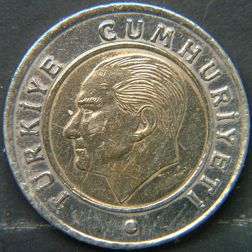 Back side of 🇹🇷 TURKEY – Ottoman Echoes in Modern Lira 50 Kurus 2015 coin