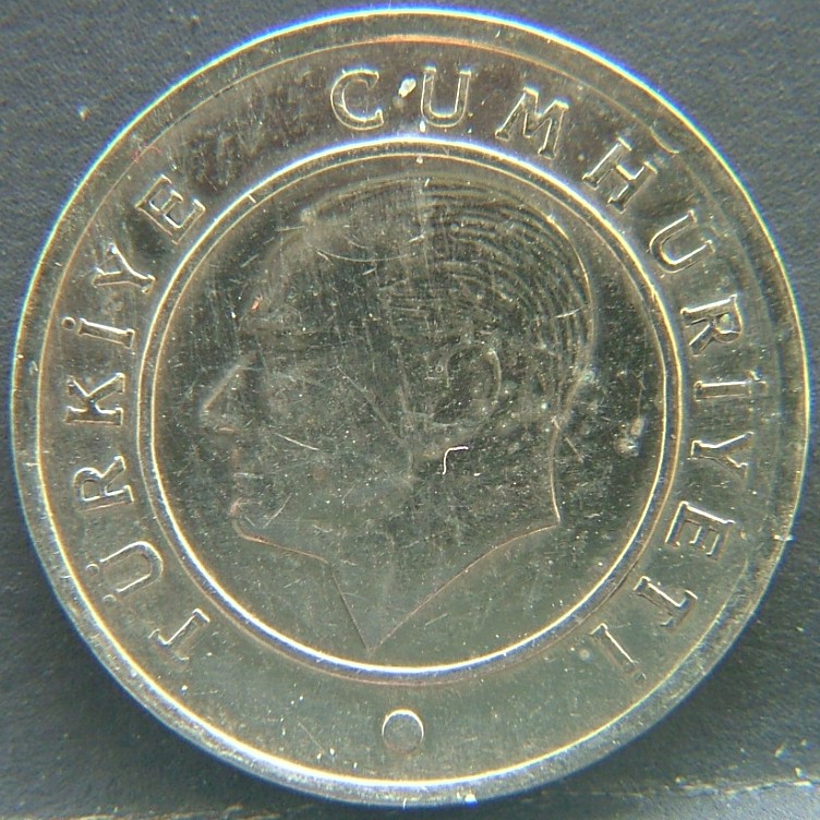 Front side of 🇹🇷 TURKEY – Ottoman Echoes in Modern Lira 25 Kurus 2014 coin