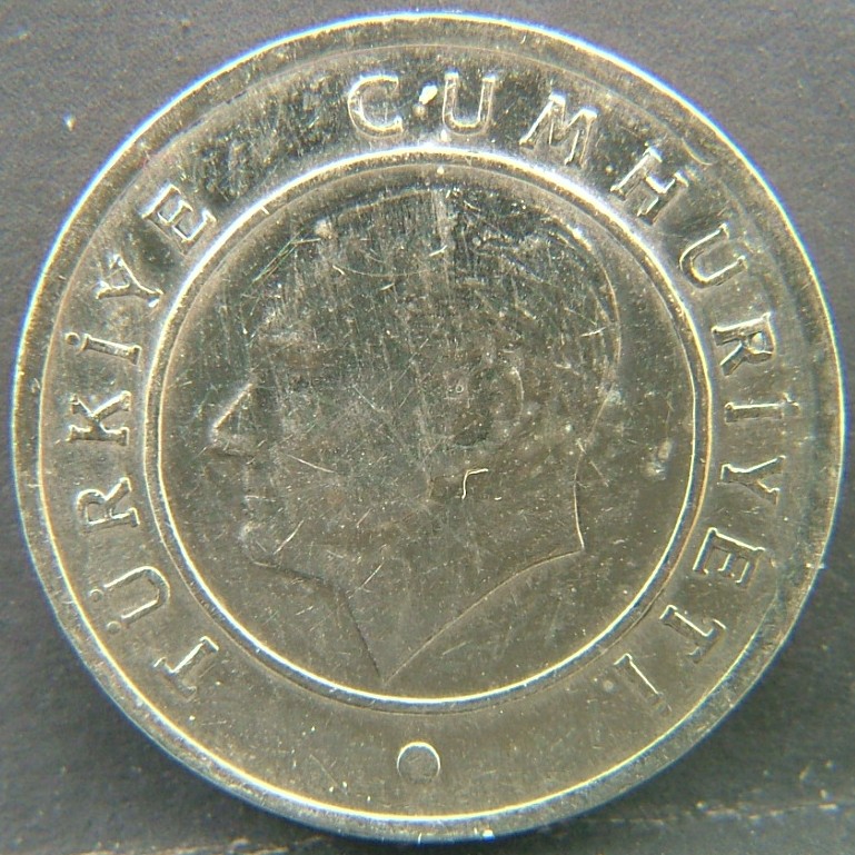 Back side of 🇹🇷 TURKEY – Ottoman Echoes in Modern Lira 25 Kurus 2014 coin
