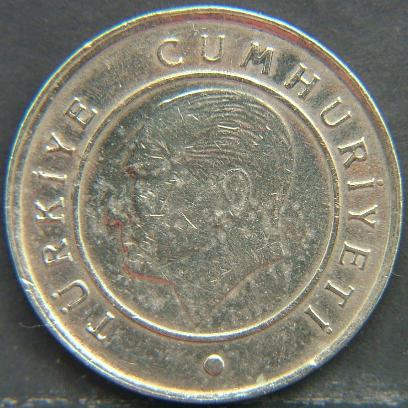 Back side of 🇹🇷 TURKEY – Ottoman Echoes in Modern Lira 25 Kurus 2014 coin