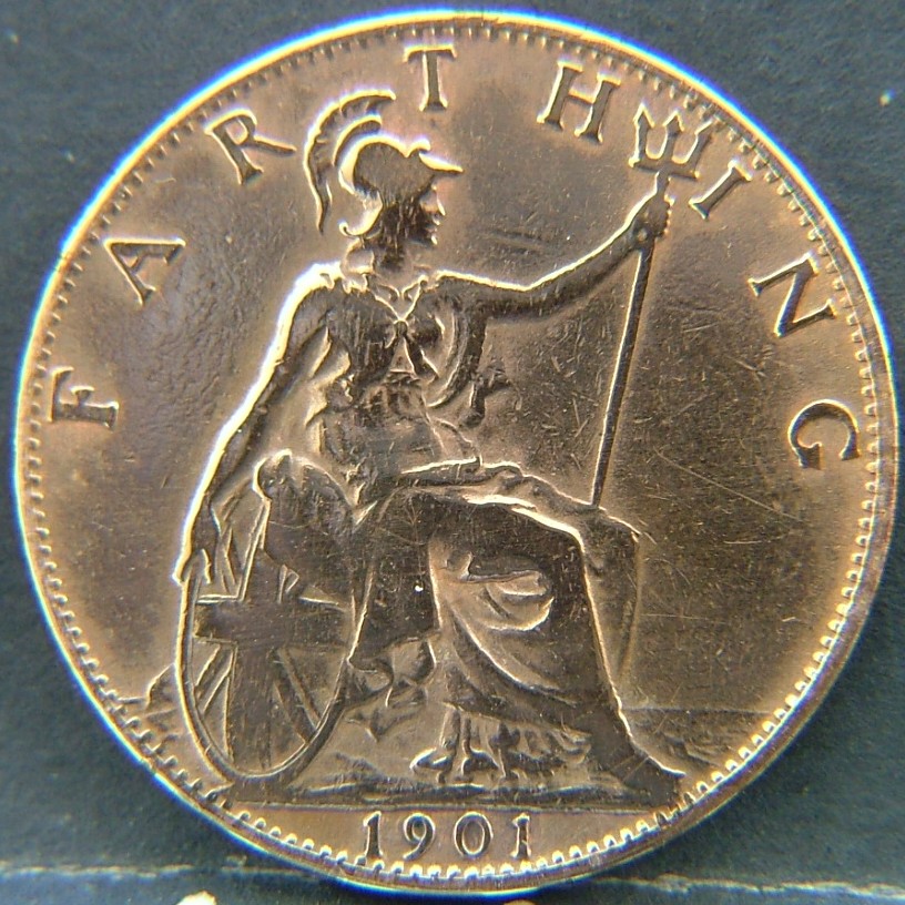 Additional view 1 of 🇬🇧 United Kingdom – Monarchs and Milestones Farthing 1901 coin