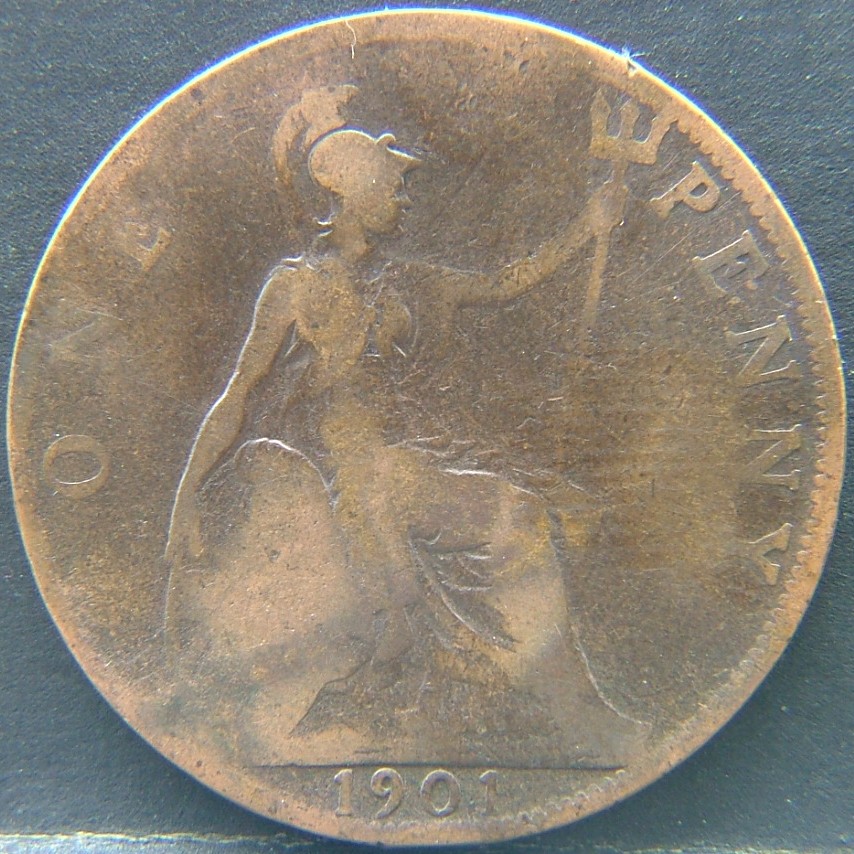 Additional view 1 of 🇬🇧 United Kingdom – Monarchs and Milestones 1 Penny 1901 coin