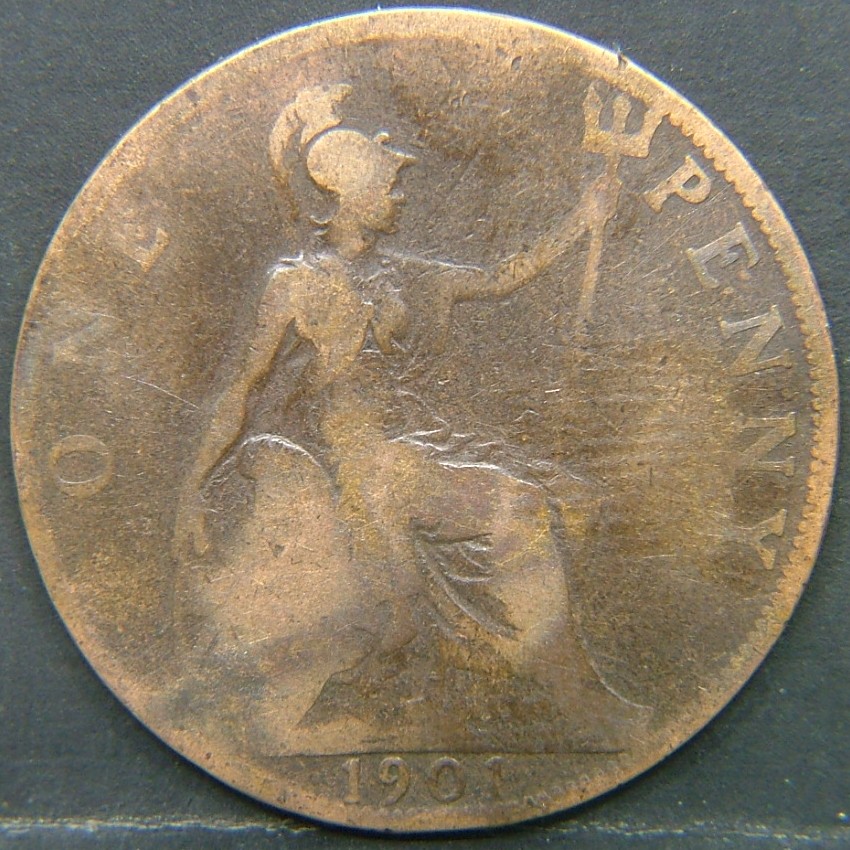 Additional view 2 of 🇬🇧 United Kingdom – Monarchs and Milestones 1 Penny 1901 coin