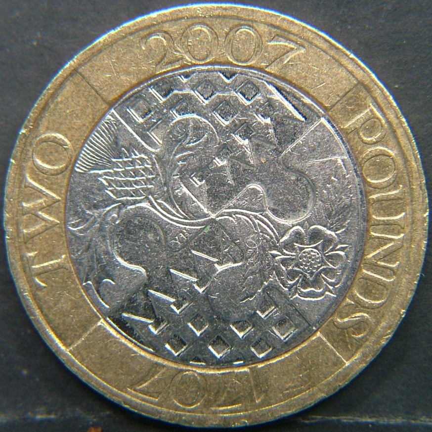 Additional view 2 of 🇬🇧 United Kingdom – Monarchs and Milestones 2 Pounds 2007 coin