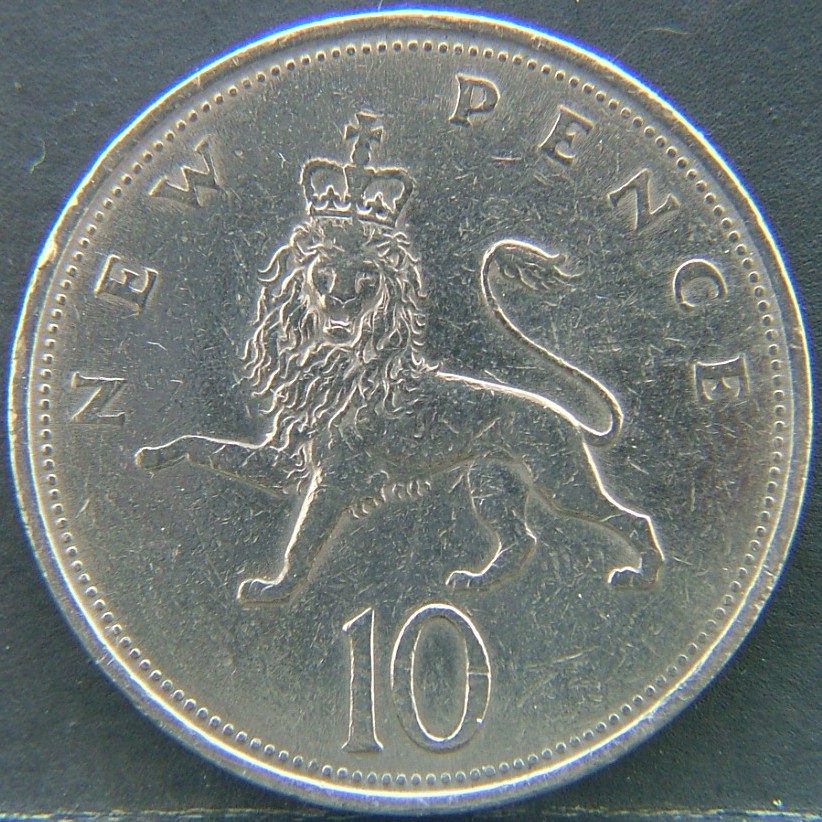 Additional view 1 of 🇬🇧 GREAT BRITAIN – Monarchs and Milestones 10 Pence 1969 coin