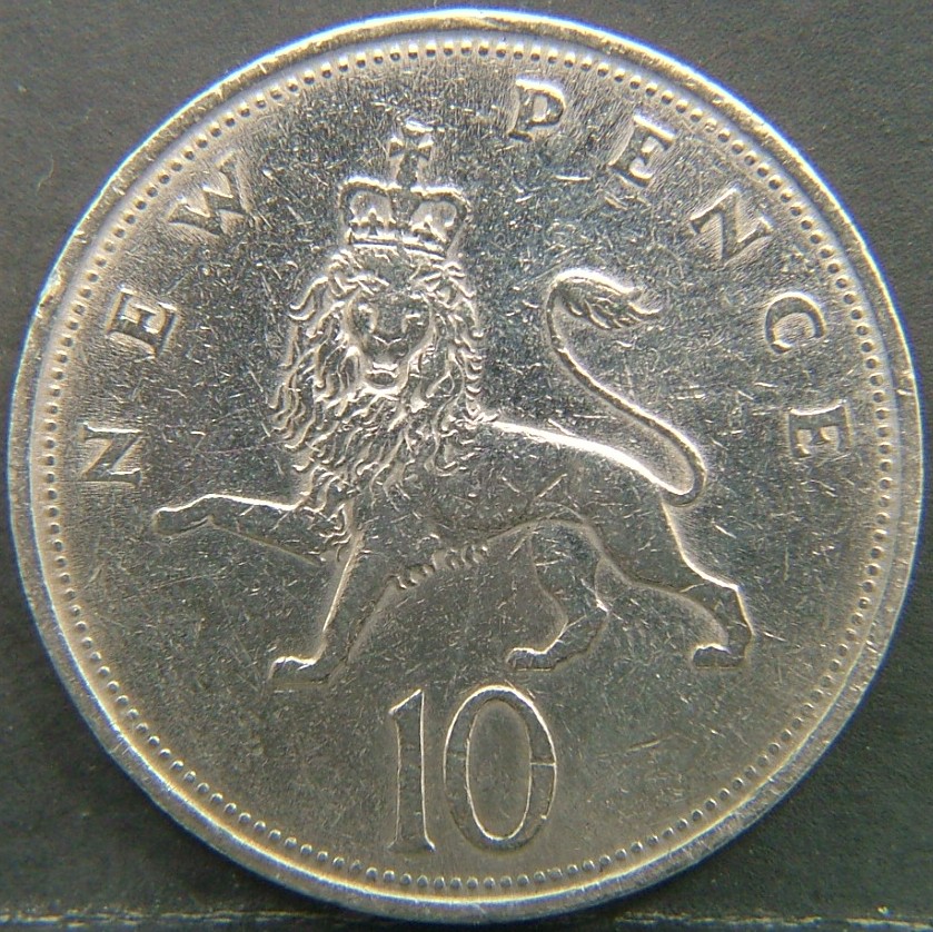 Additional view 2 of 🇬🇧 GREAT BRITAIN – Monarchs and Milestones 10 Pence 1969 coin