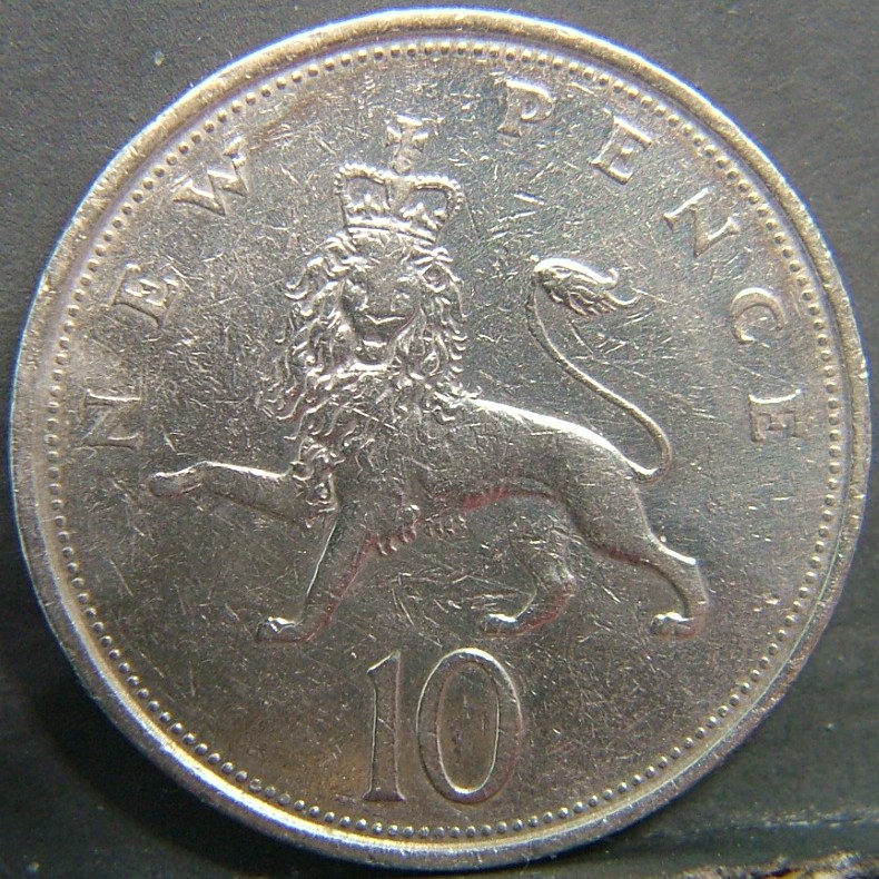 Additional view 2 of 🇬🇧 GREAT BRITAIN – Monarchs and Milestones 10 Pence 1977 coin