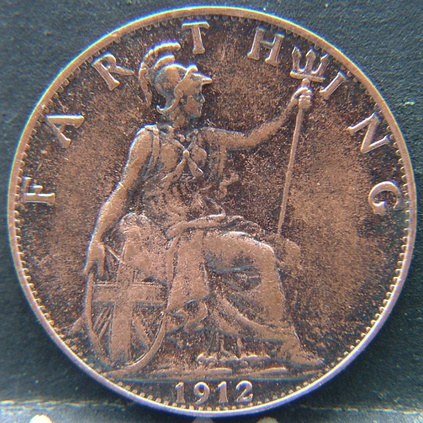 Additional view 1 of 🇬🇧 United Kingdom – Monarchs and Milestones Farthing 1912 coin