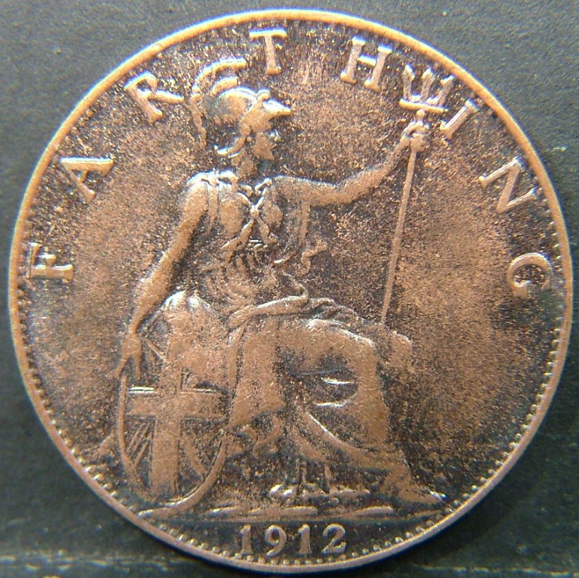 Additional view 2 of 🇬🇧 United Kingdom – Monarchs and Milestones Farthing 1912 coin