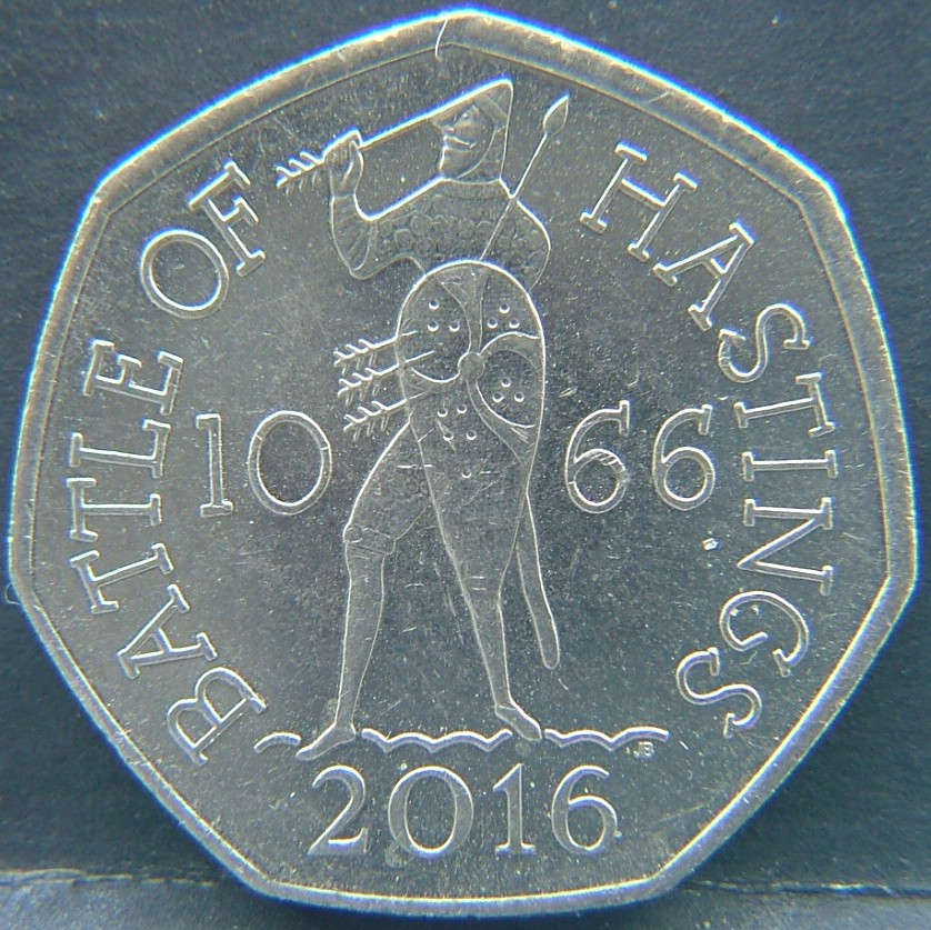 Additional view 1 of 🇬🇧 United Kingdom – Monarchs and Milestones 50 Pence 2016 coin