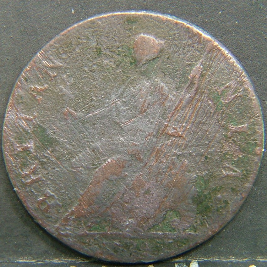 Additional view 2 of 🇬🇧 United Kingdom – Monarchs and Milestones Half Penny 1774 coin