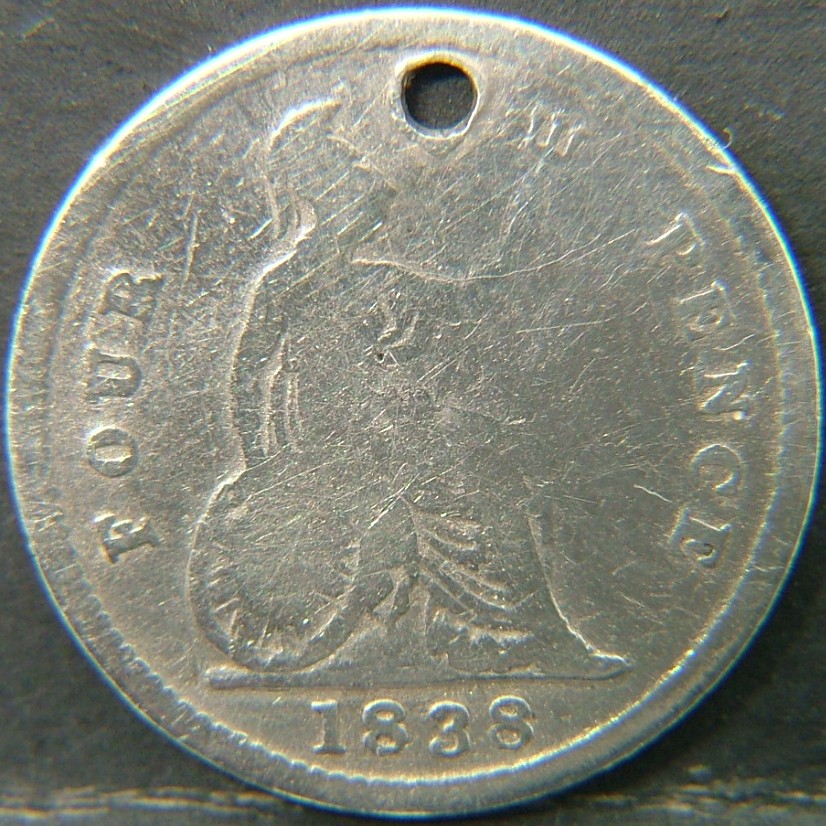 Additional view 2 of 🇬🇧 United Kingdom – Monarchs and Milestones 4 Pence 1838 coin