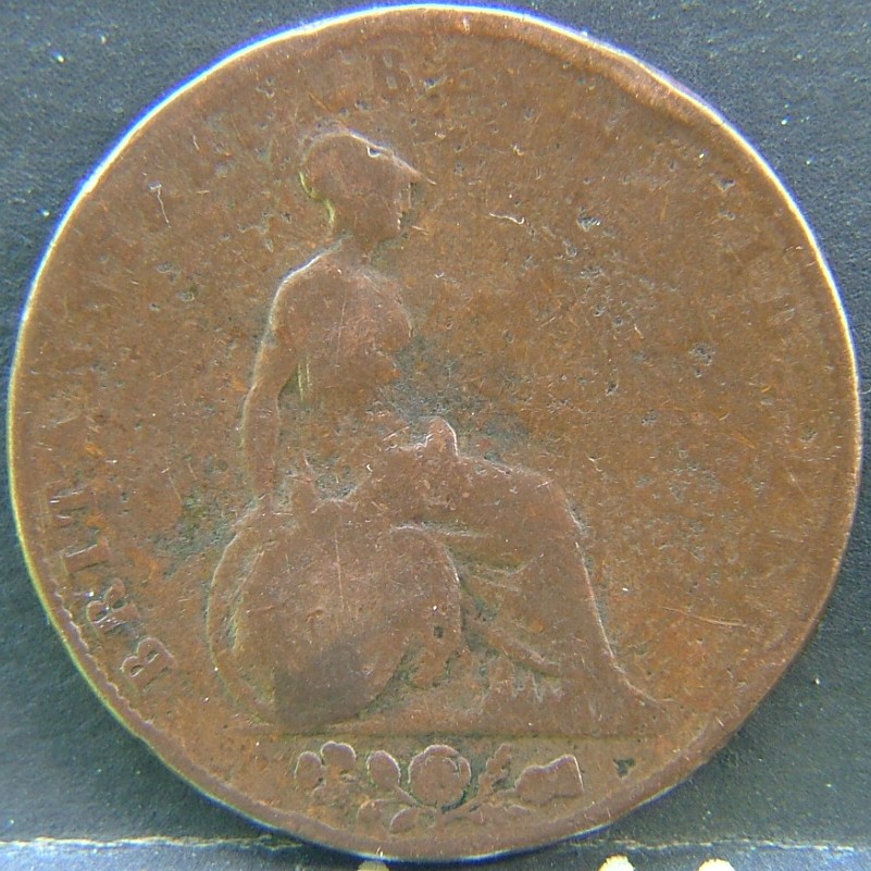 Additional view 1 of 🇬🇧 United Kingdom – Monarchs and Milestones Farthing 1843 coin